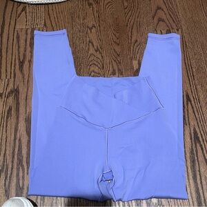 Aerie Lavender Criss Cross Leggings Short